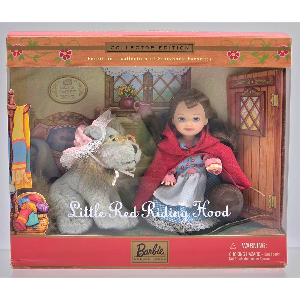 2001 Barbie Collectibles-Little Red Riding Hood 52899 NEW IN BOX